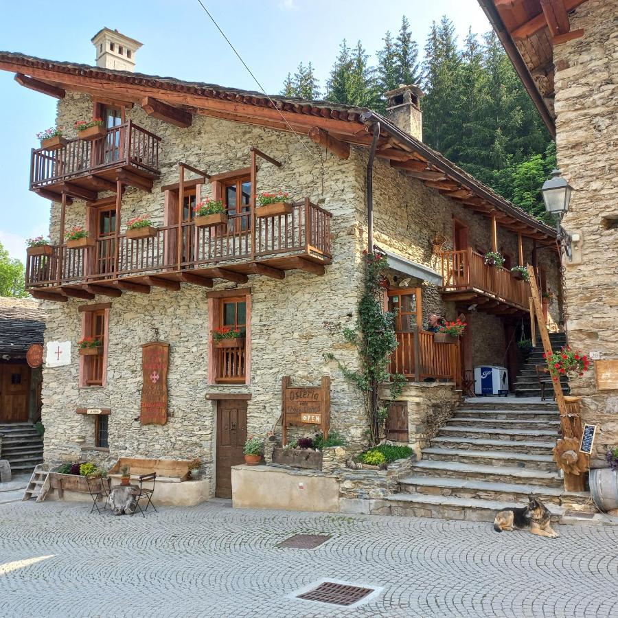 Albergo Diffuso La Marmu Osteria Della Croce Bianca مارمورا المظهر الخارجي الصورة